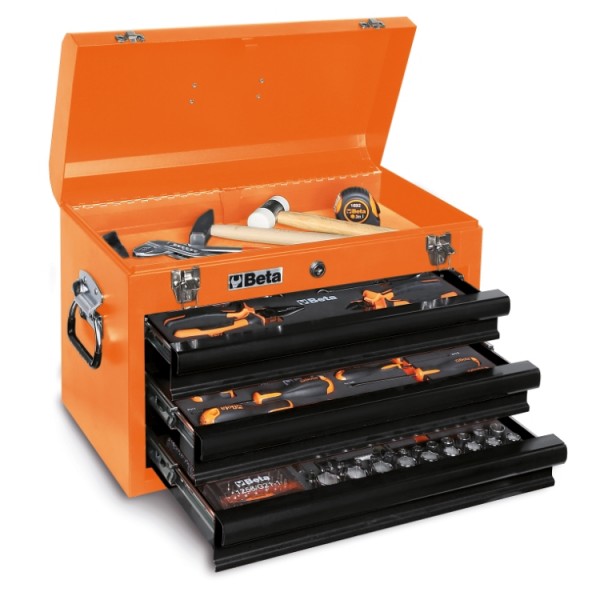 Beta 022000130 C22E toolbox with 3 drawers