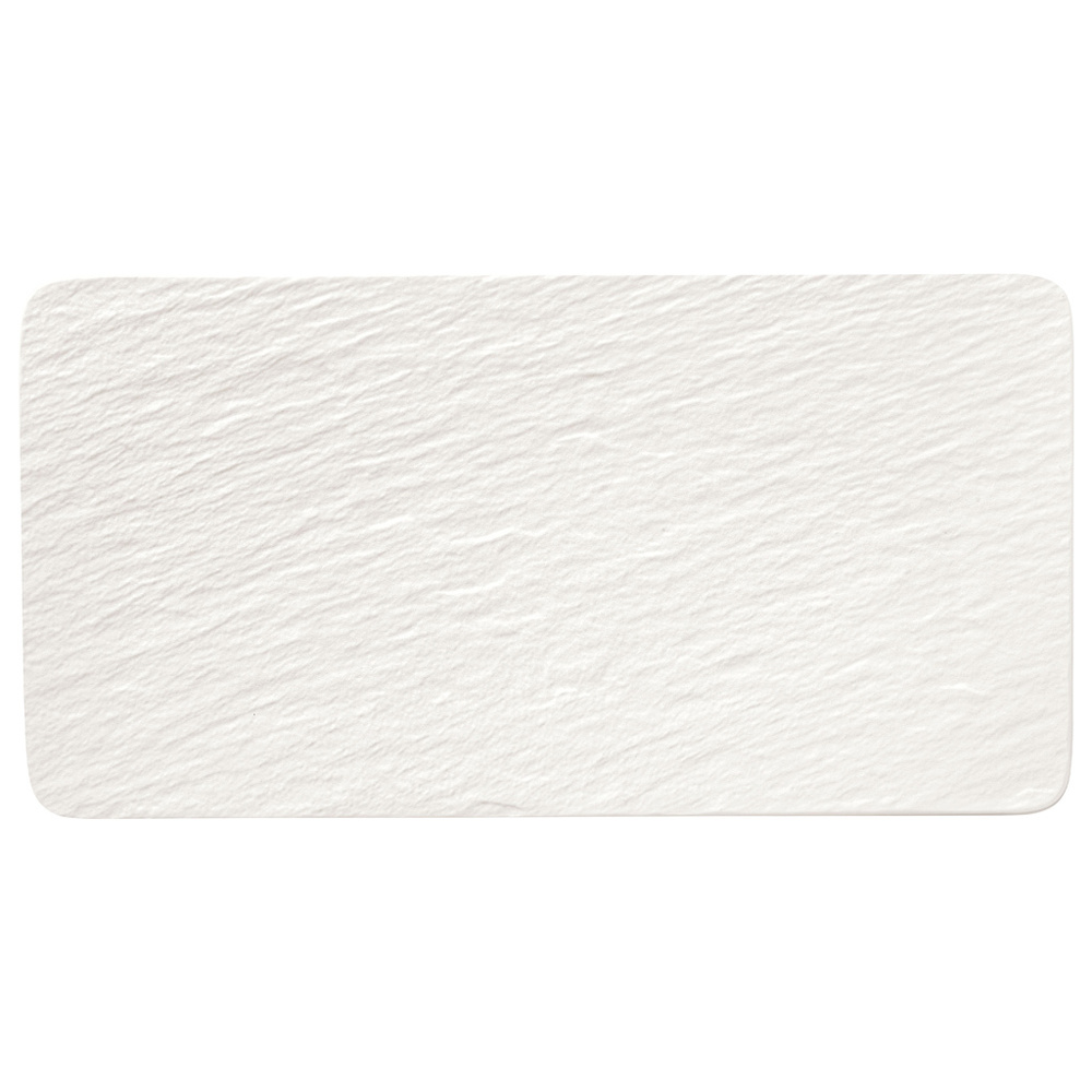 Villeroy & Boch Plat à servir rectangulaire Manufacture Rock blanc vaisselle