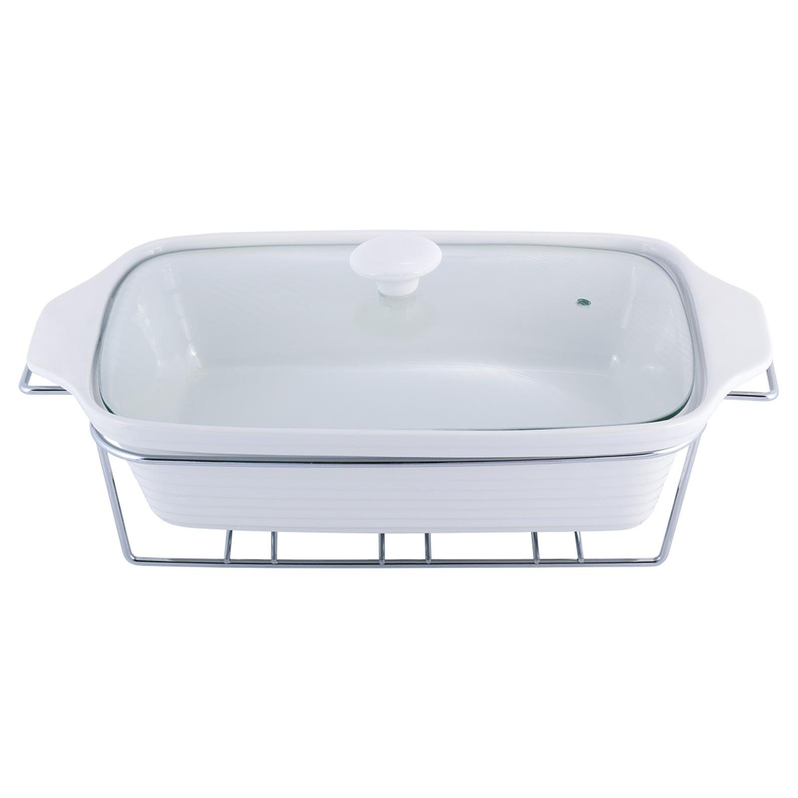 4BIG.fun Backform Speisenwärmer 3 L Wärmebehälter Chafing-Dish