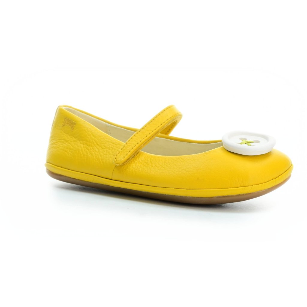 Camper Sella Marmite, Button Blanco Ballerinas (800464 - 002) K