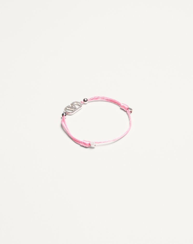 Pulseira de algodão exclusiva Valentino VLogo
