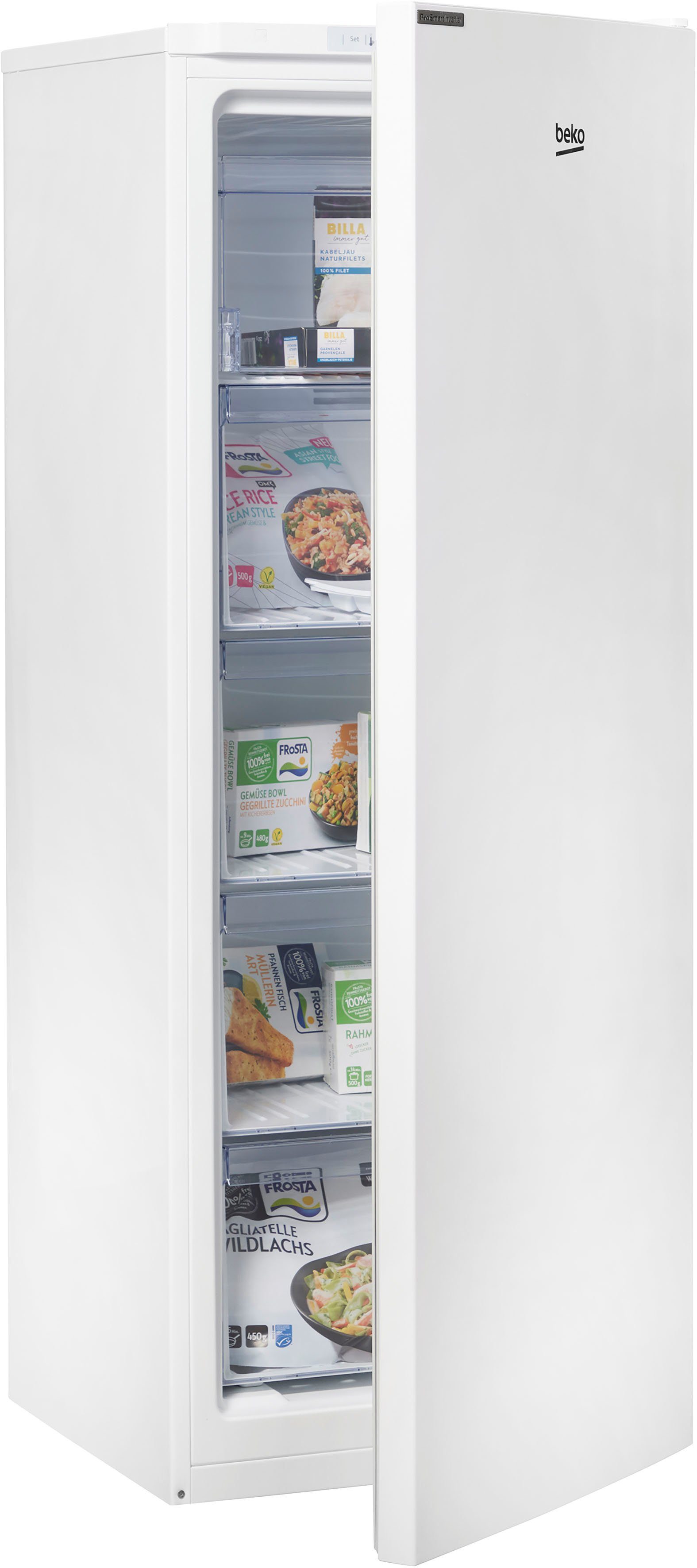BEKO Gefrierschrank RFNM200E40WN, 145,7 cm hoch, 54 cm breit