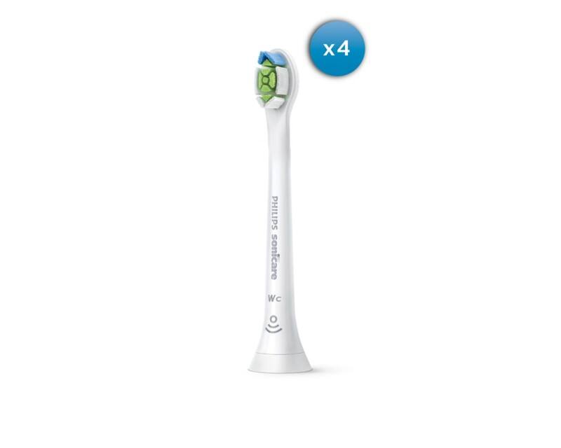 PHILIPS Ersatzbürstenkopf Medium Weiß HX6074/27