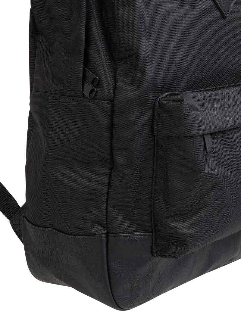 Rucksack mit Laptopfach Modell 'Heritage' in schwarz
