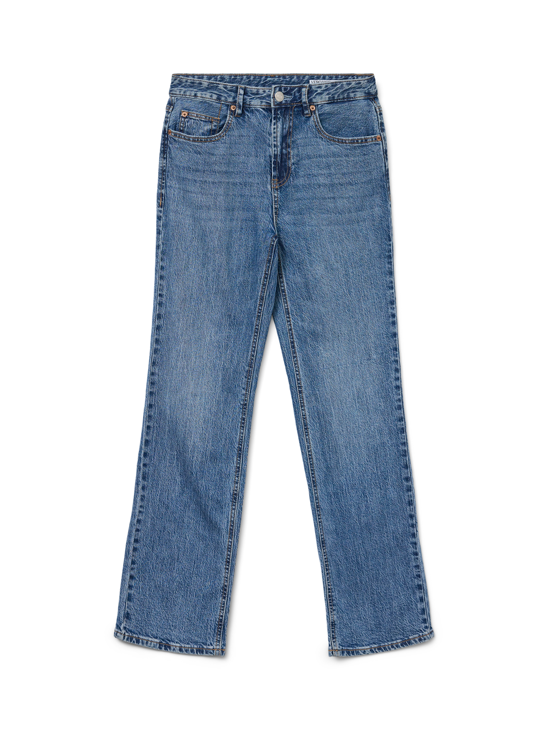 VMTESSA Hohe Taille Gerade geschnitten Jeans