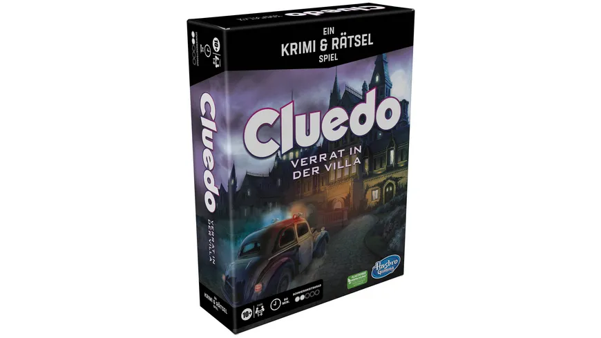 Hasbro Gaming - Cluedo Verrat in der Villa