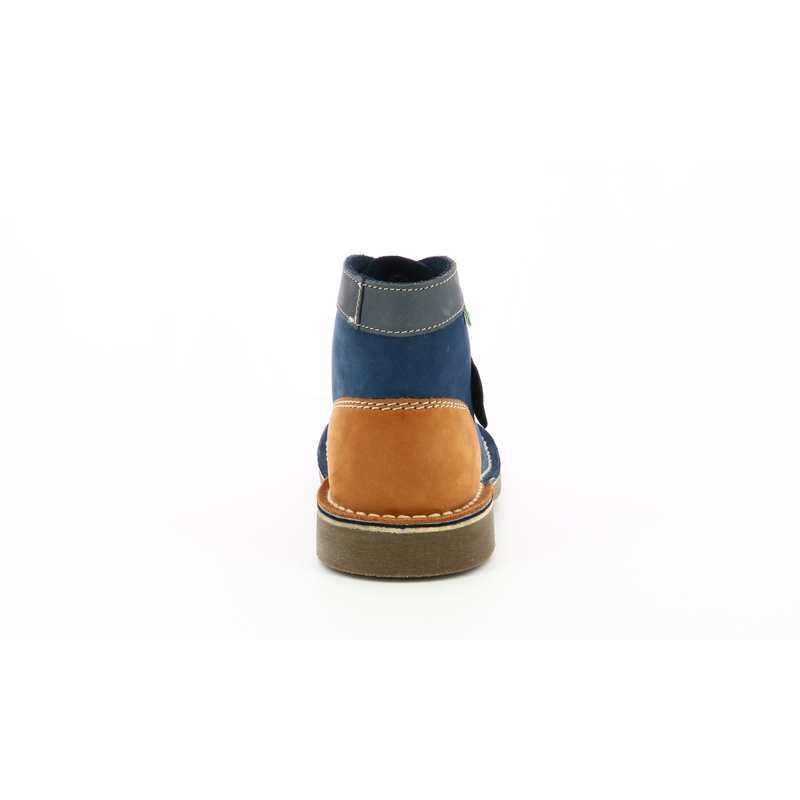 Bottillons cuir Kick Col