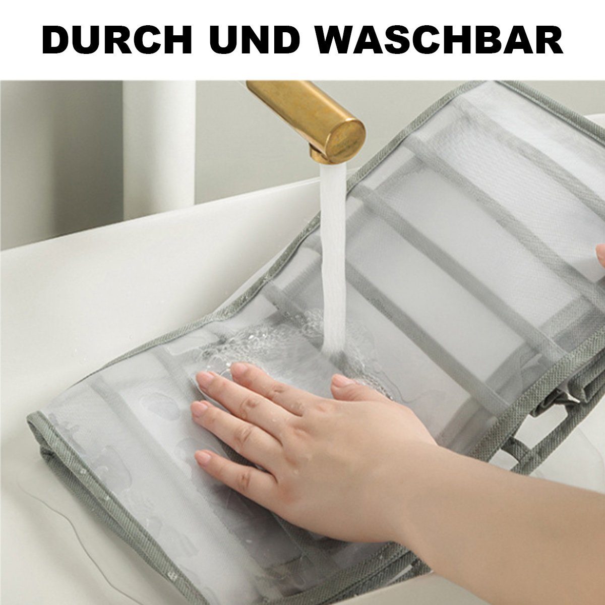FeelGlad Stoffschrank Schrank Organizer Kleiderschrank Großer für Unterwäsche und Socken