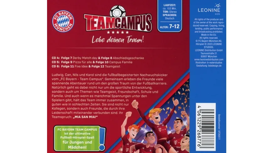 FC Bayern Team Campus (Fußball) Hörspielbox 2