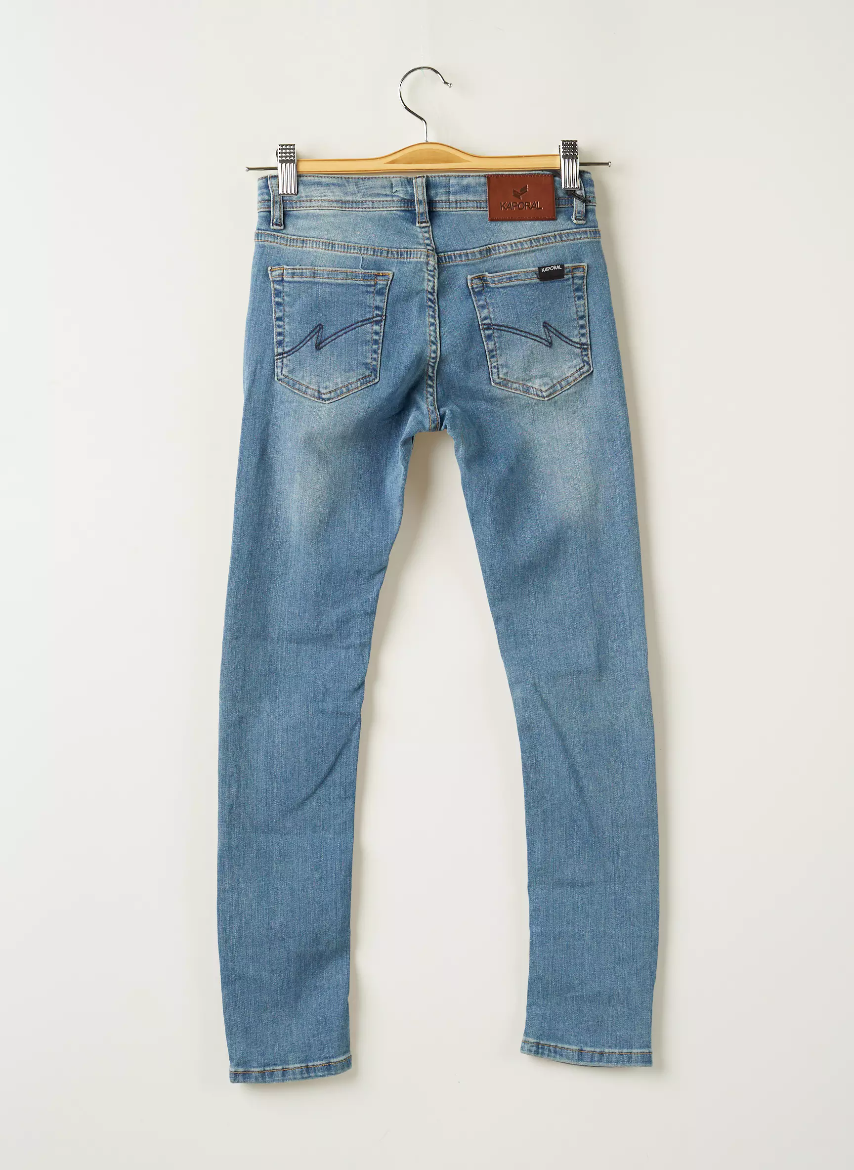 Kaporal Jeans Coupe Slim Garcon couleur bleu