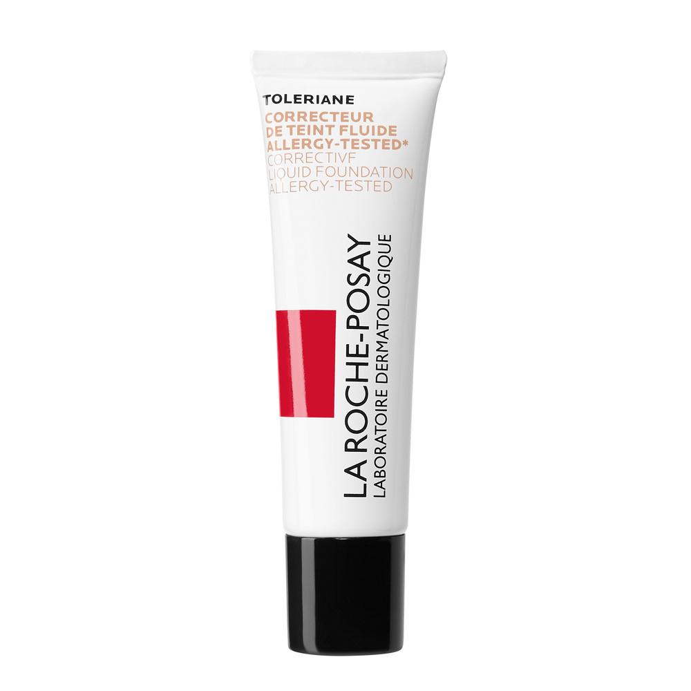La Roche-Posay Toleriane Correcteur de teint fluide 15doré Fond de Teint Fluide Correcteur Imperfections Peaux Sensibles et Allergiques