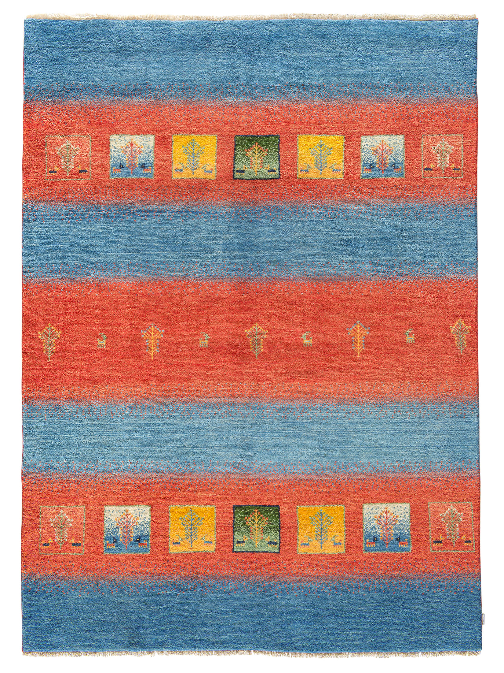 Persischer Gabbeh ca. 168 x 235 cm, Unikat / Einzelstück