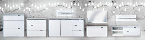 Phoenix Garderobe Bruno, Beton-Optik