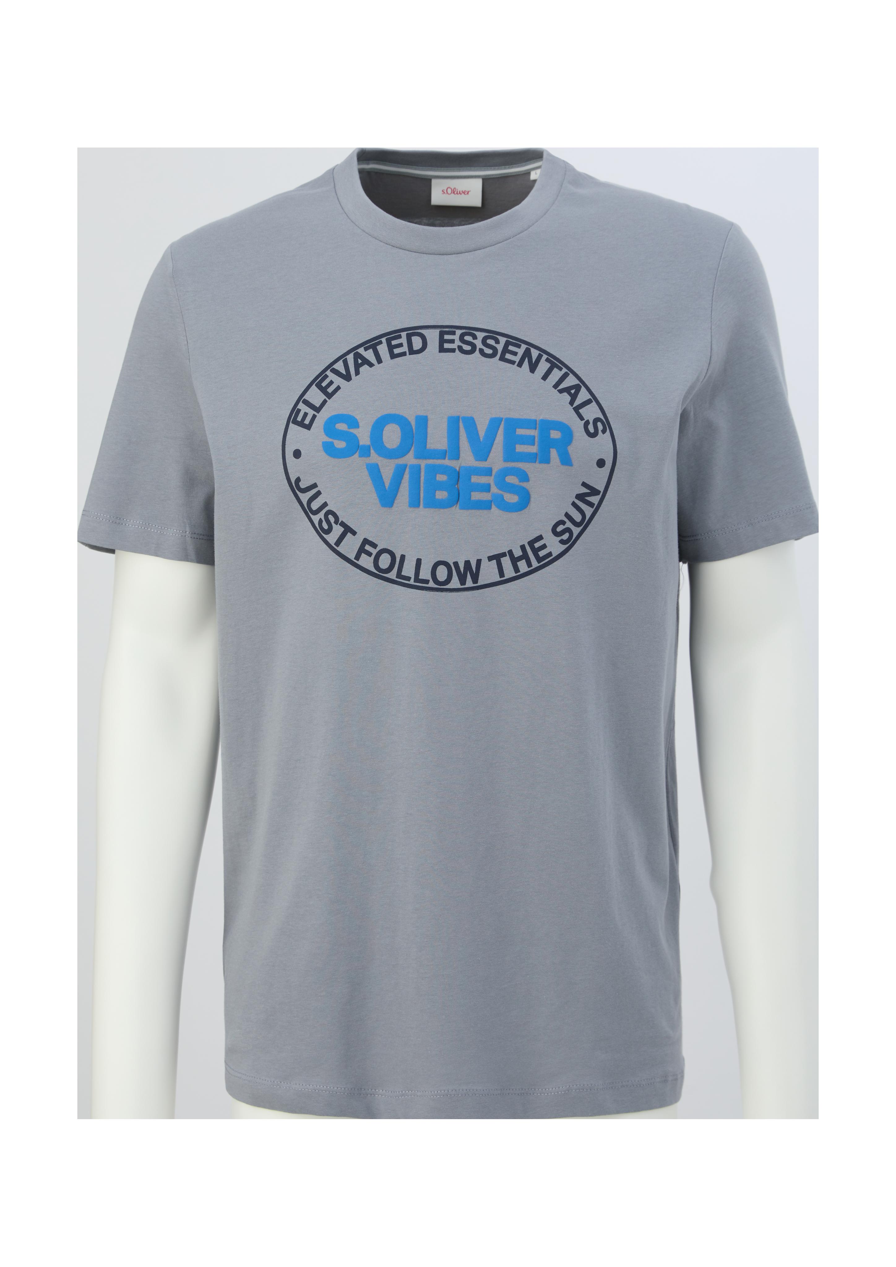 Baumwollshirt mit Frontprint  2131370-95D1
