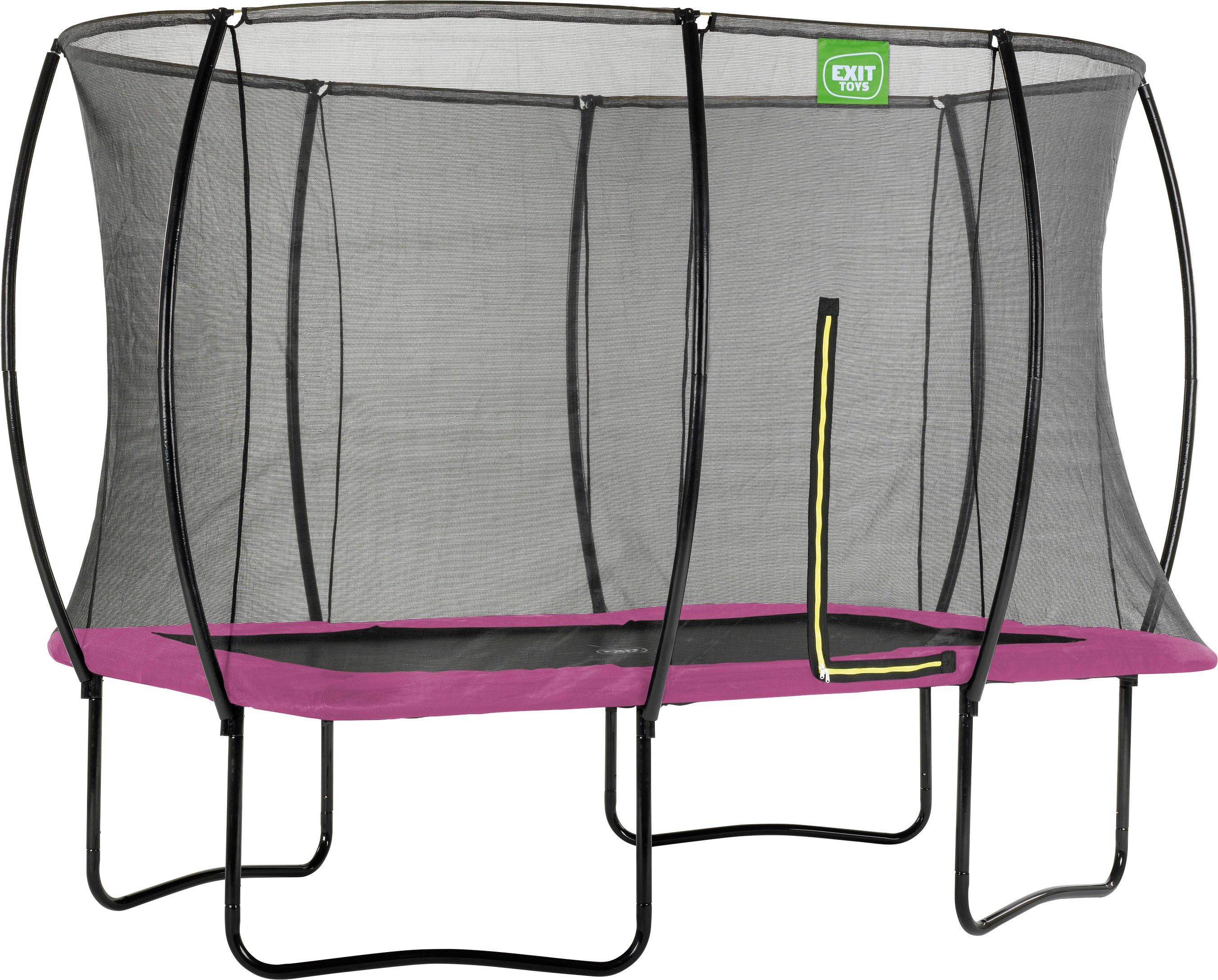 EXIT Gartentrampolin Silhouette, BxT: 214x305 cm, mit Sicherheitsnetz