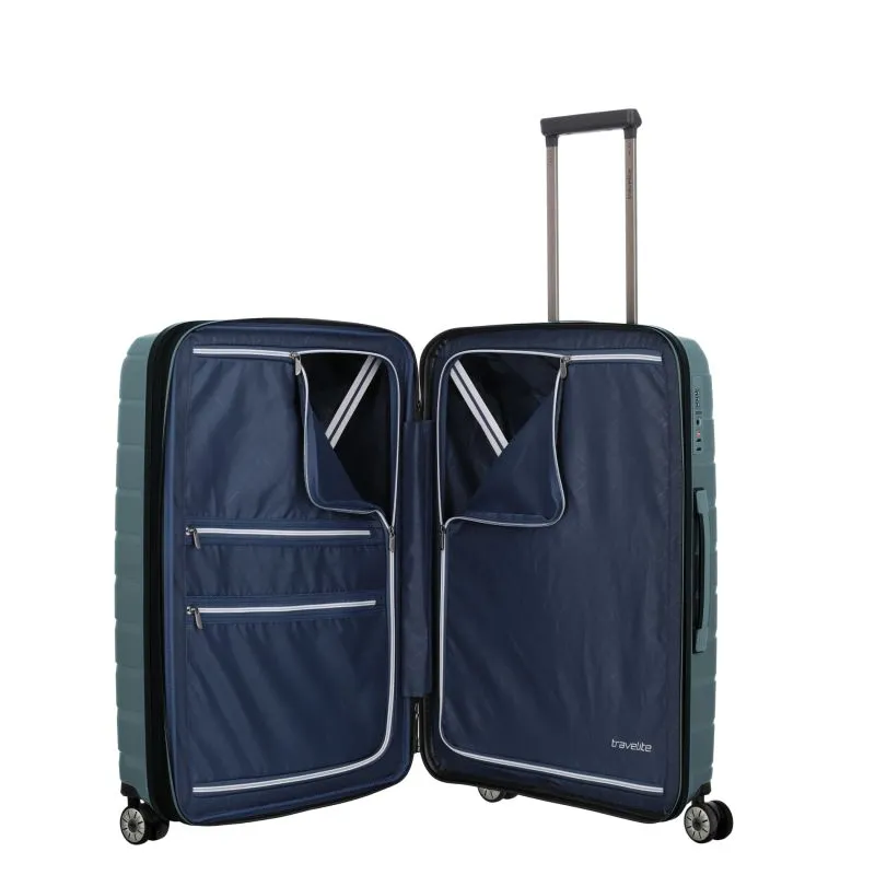 Travelite AIR BASE 3tlg. Set L\/M\/S (4 Räder) - Eisblau