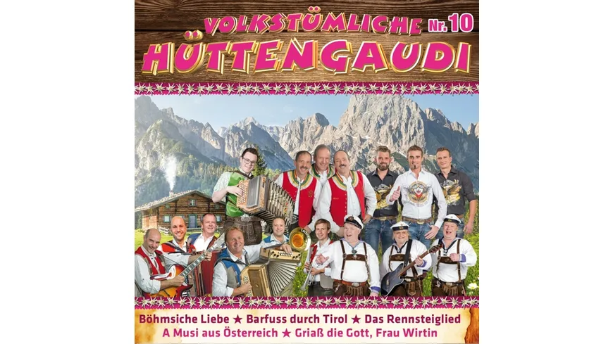 Volkstümliche Hüttengaudi Nr.10