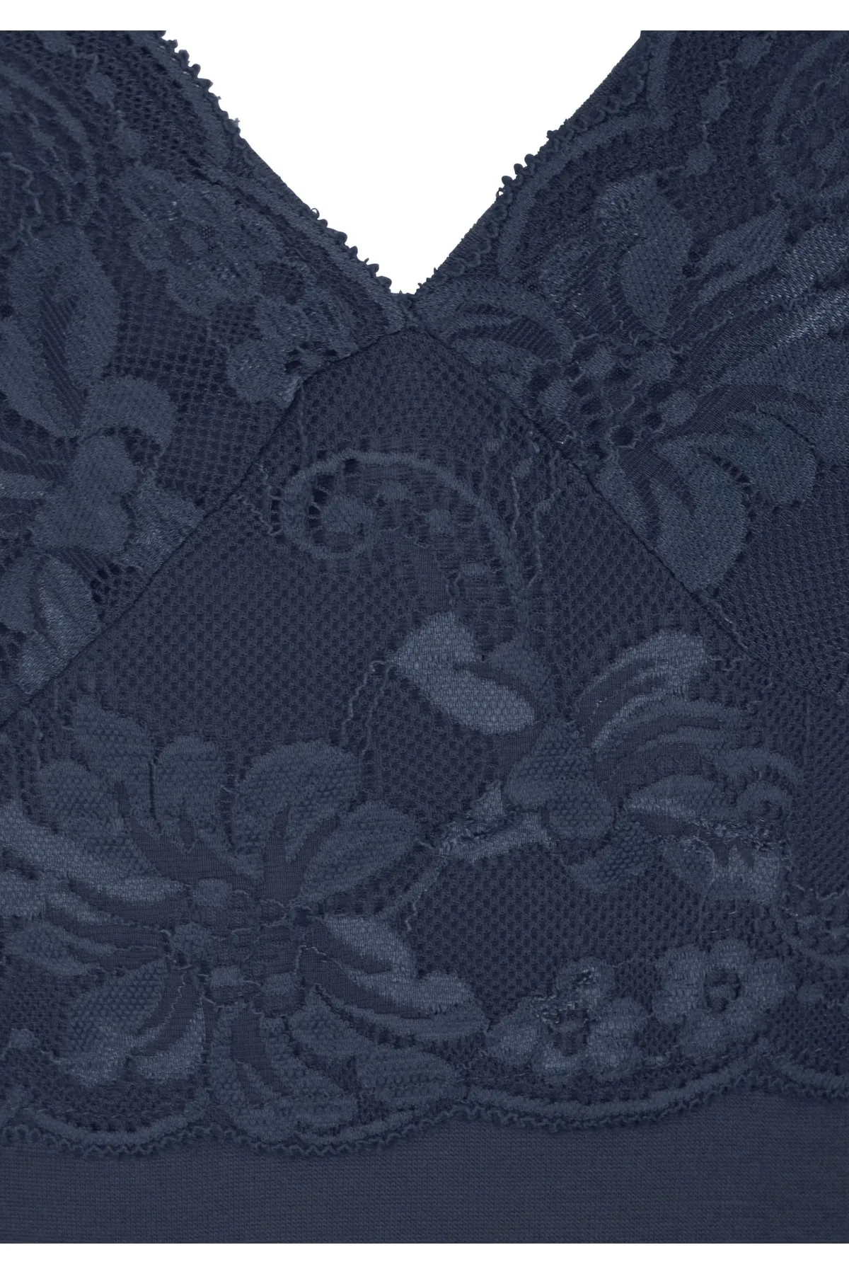 LASCANA  Negligé - Blau - Unifarben