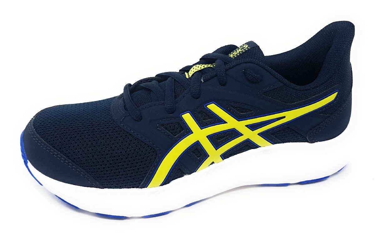 Asics Jolt 4 GS French 1014A300-401 Blau 401 Blue/ Glow Yellow