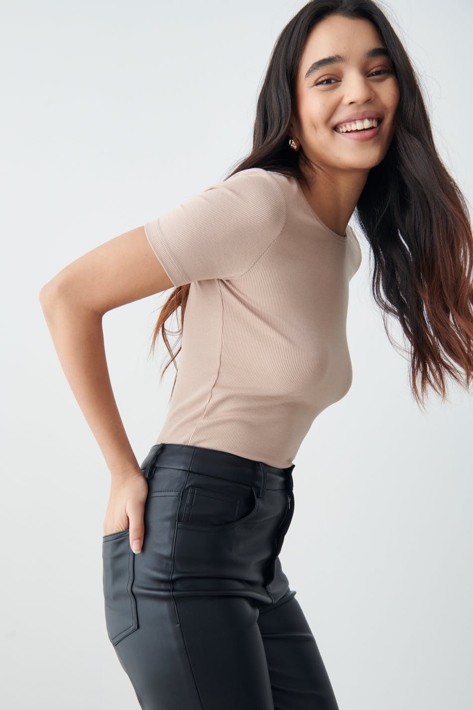 Basic rib tee