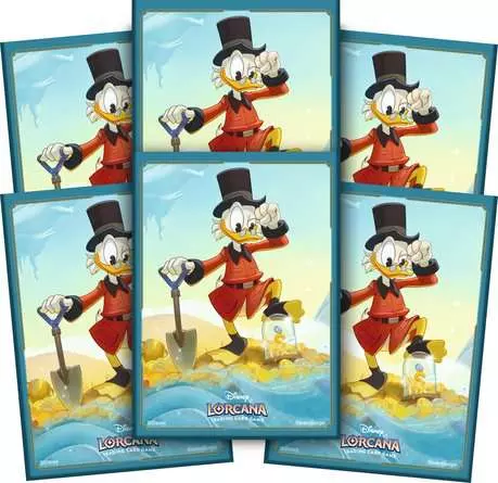 Disney Lorcana: Die Tintenlande - Kartenhüllen Dagobert Duck