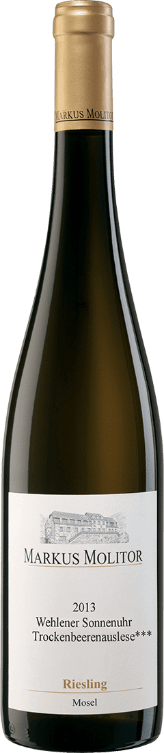 Markus Molitor: Riesling Wehlener Sonnenuhr Trockenbeerenauslese *** Goldene Kapsel 2013