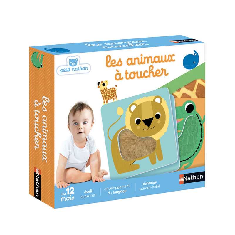 Jeu Les animaux à toucher jungle Nathan