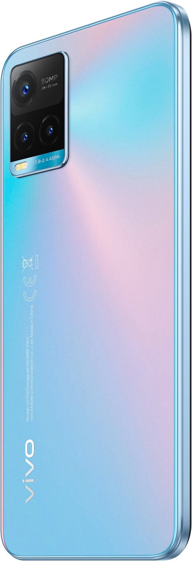 Vivo Y33s Smartphone (16,73 cm/6,59 Zoll, 128 GB Speicherplatz, 50 MP Kamera)