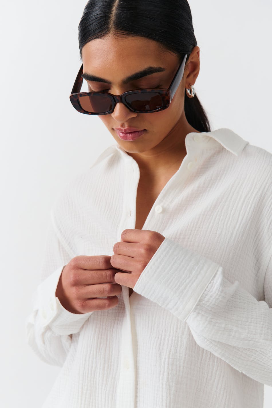 Gauze shirt