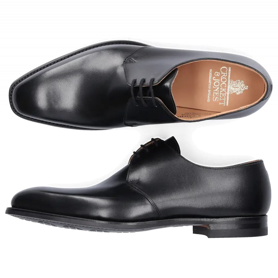 Crockett & Jones - Businessschuhe Derby HIGHBURY schwarz - schwarz