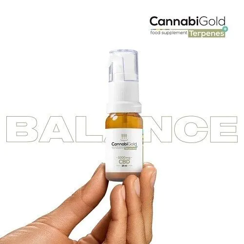 Τερπένια CannabiGold+ 1000 mg CBD 12 ml