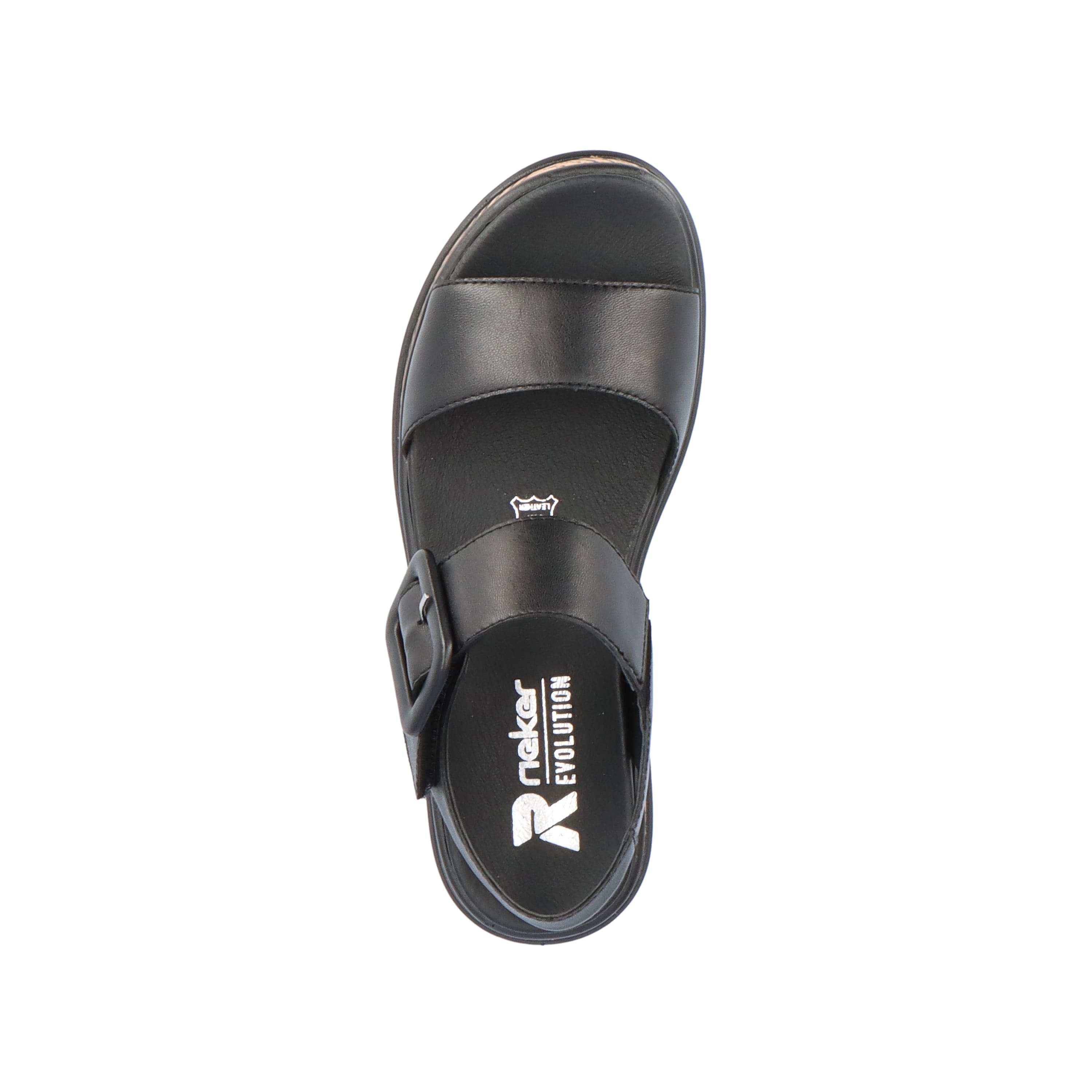 Rieker Damen Riemchensandalen midnight black