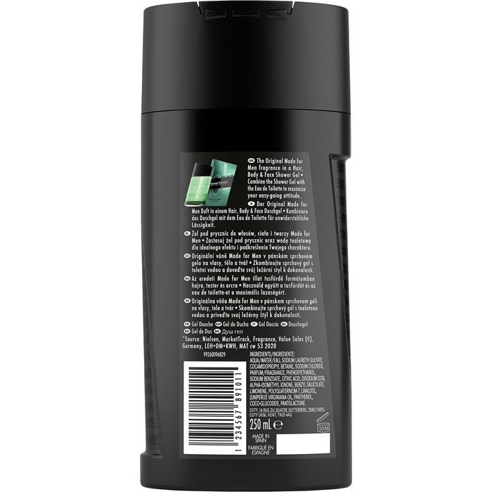 Made for Men 3in1 Shower Gel