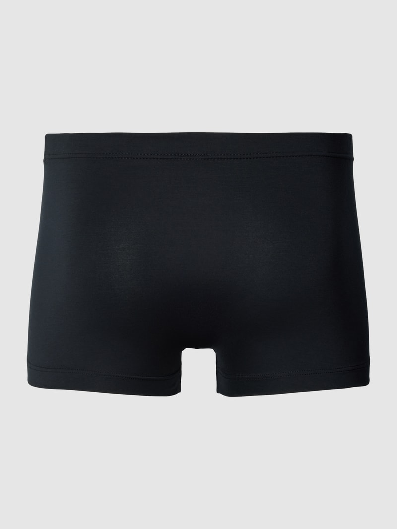 Trunks mit Label-Detail Modell 'hautnah' in schwarz