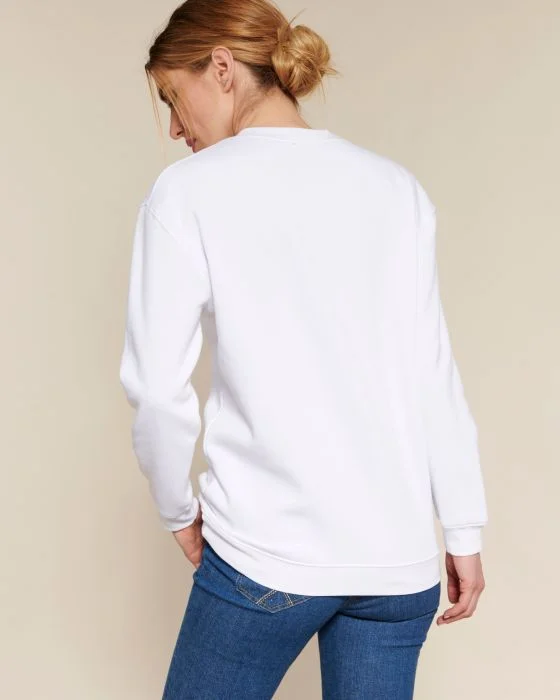 Sweat-shirt molleton douillet