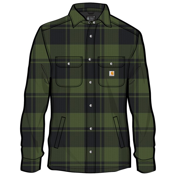 Carhartt - Flannel Sherpa-Lined Shirt Jacket - Freizeitjacke