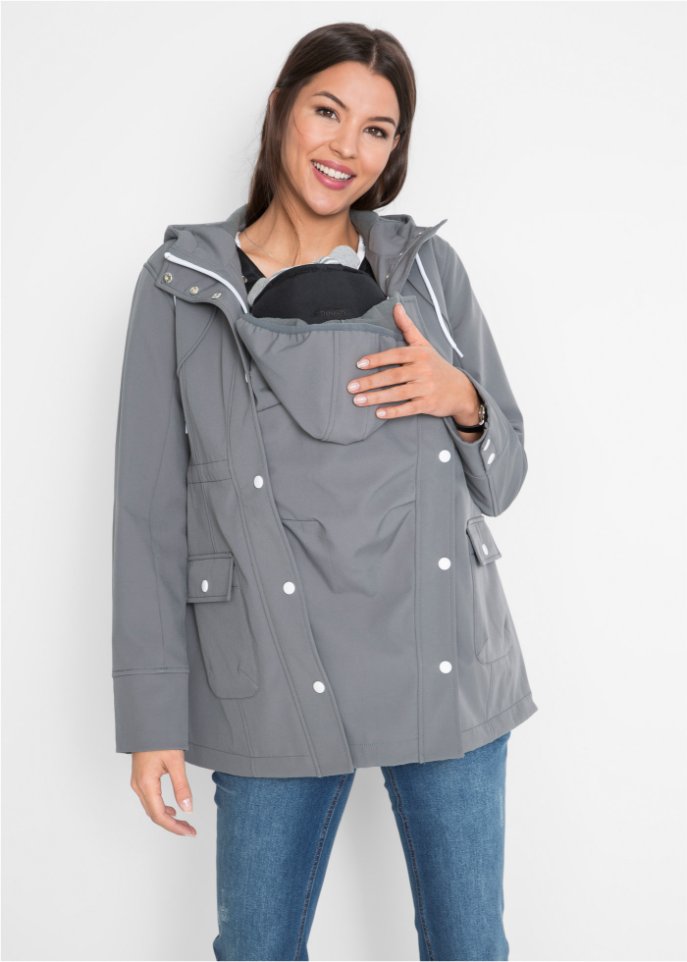 Softshell-Tragejacke / Softshell-Umstandsjacke