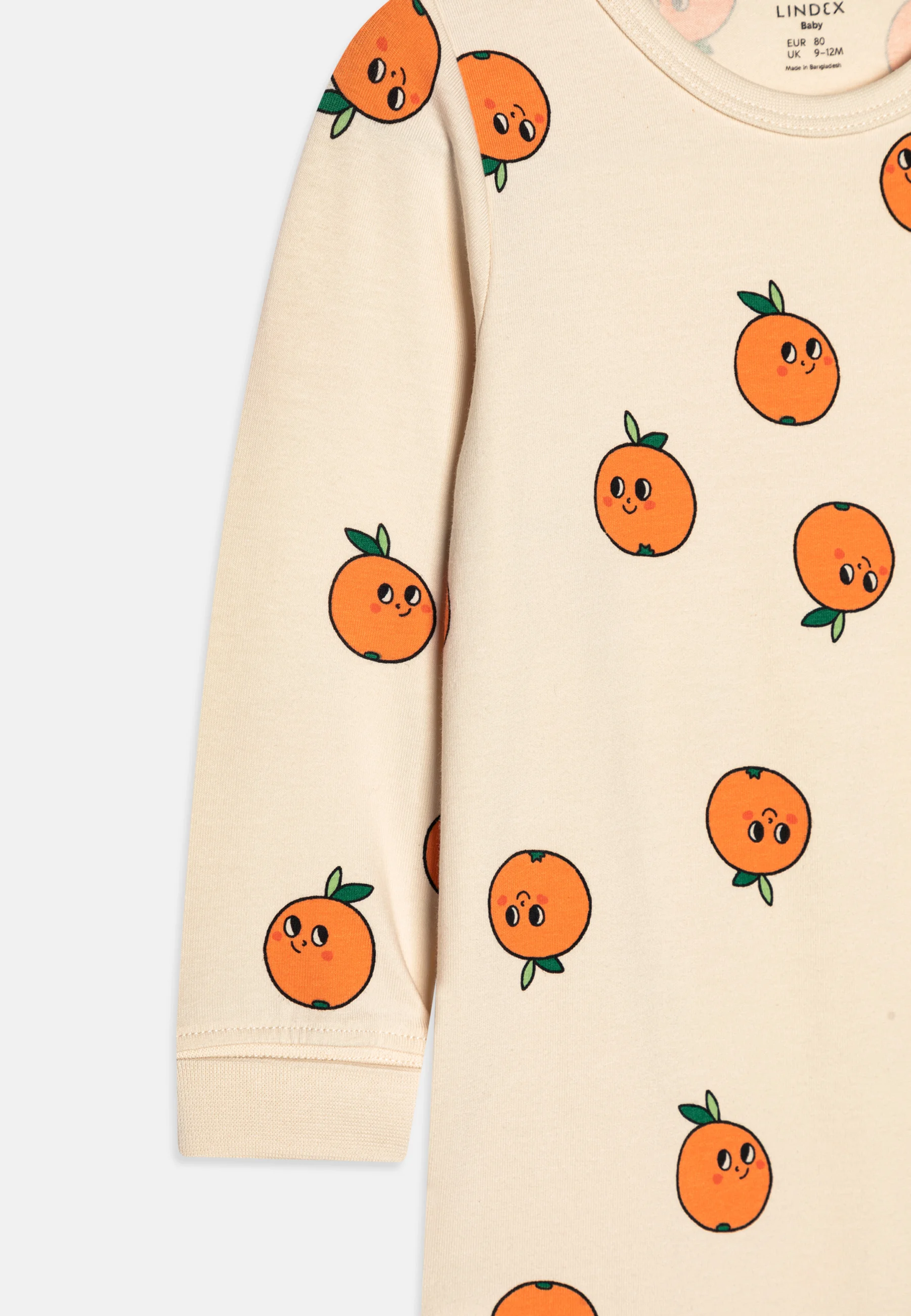 Conjunto unisex naranjas Lindex - Leggings