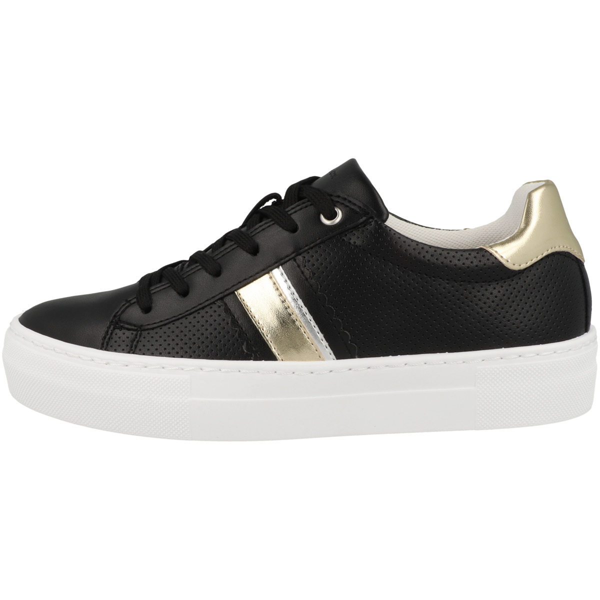 Geox D Claudin A Sneaker Low schwarz