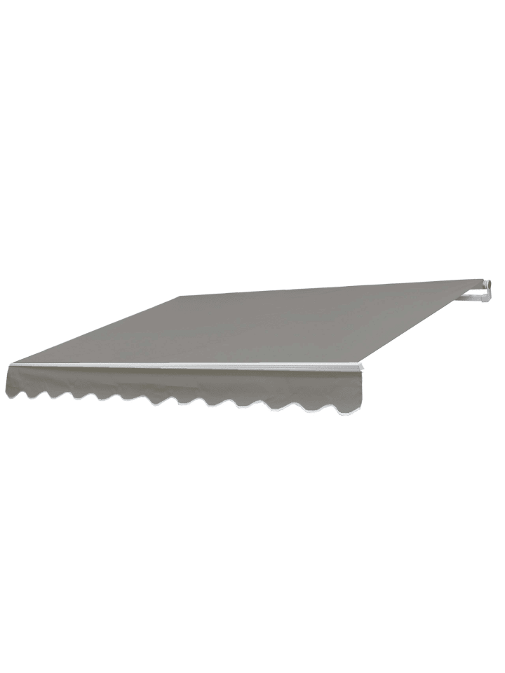 MCW Gelenkarmmarkise H790, Polyester, grau-braun günstig kaufen onesize