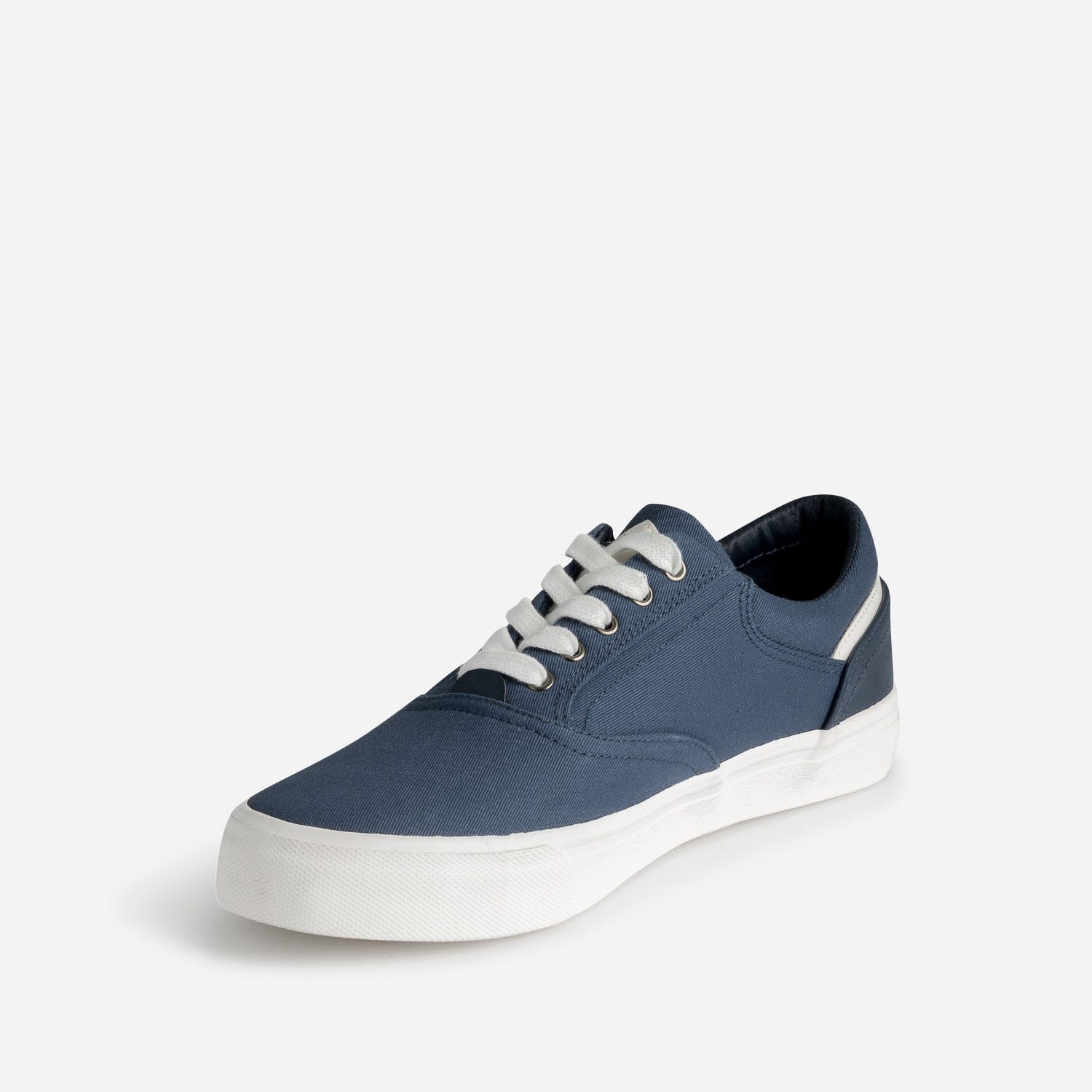 Tennis bleu marine en toile