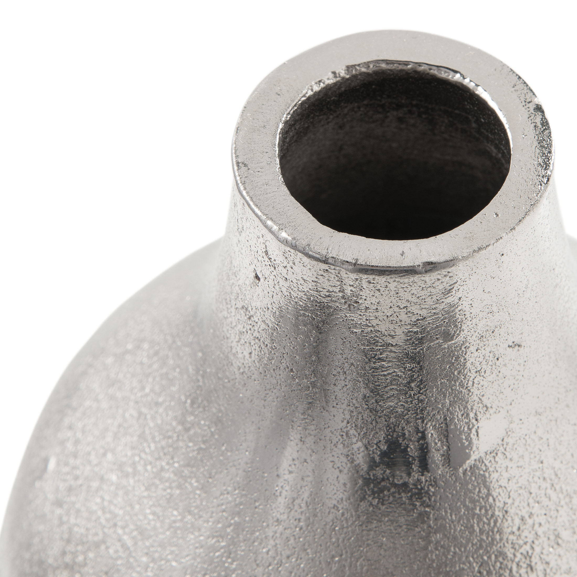 Nozzle Deko-Vase, Silber