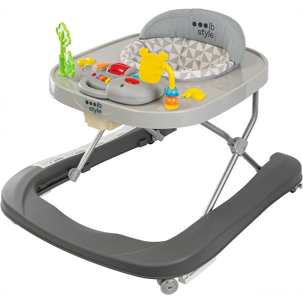 Lauflernwagen Babywalker Lauflernhilfe Gehfrei  Little Dino Licht Ton 74 x 67 x 50 cm