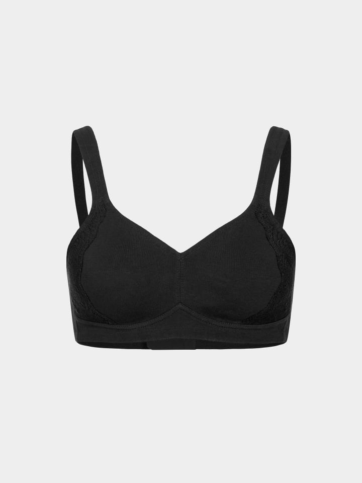 Erlich Textil  Soft-BH HENRIETTE in schwarz günstig kaufen