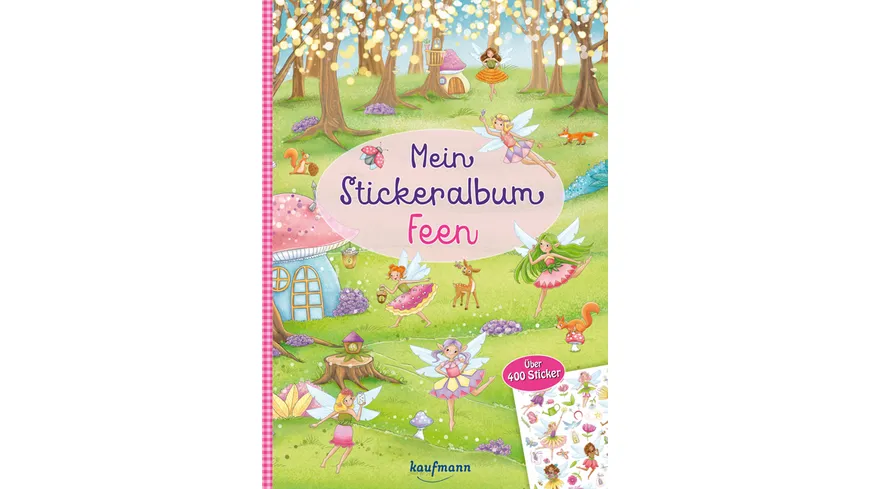 Mein Stickeralbum Feen Über 400 Sticker