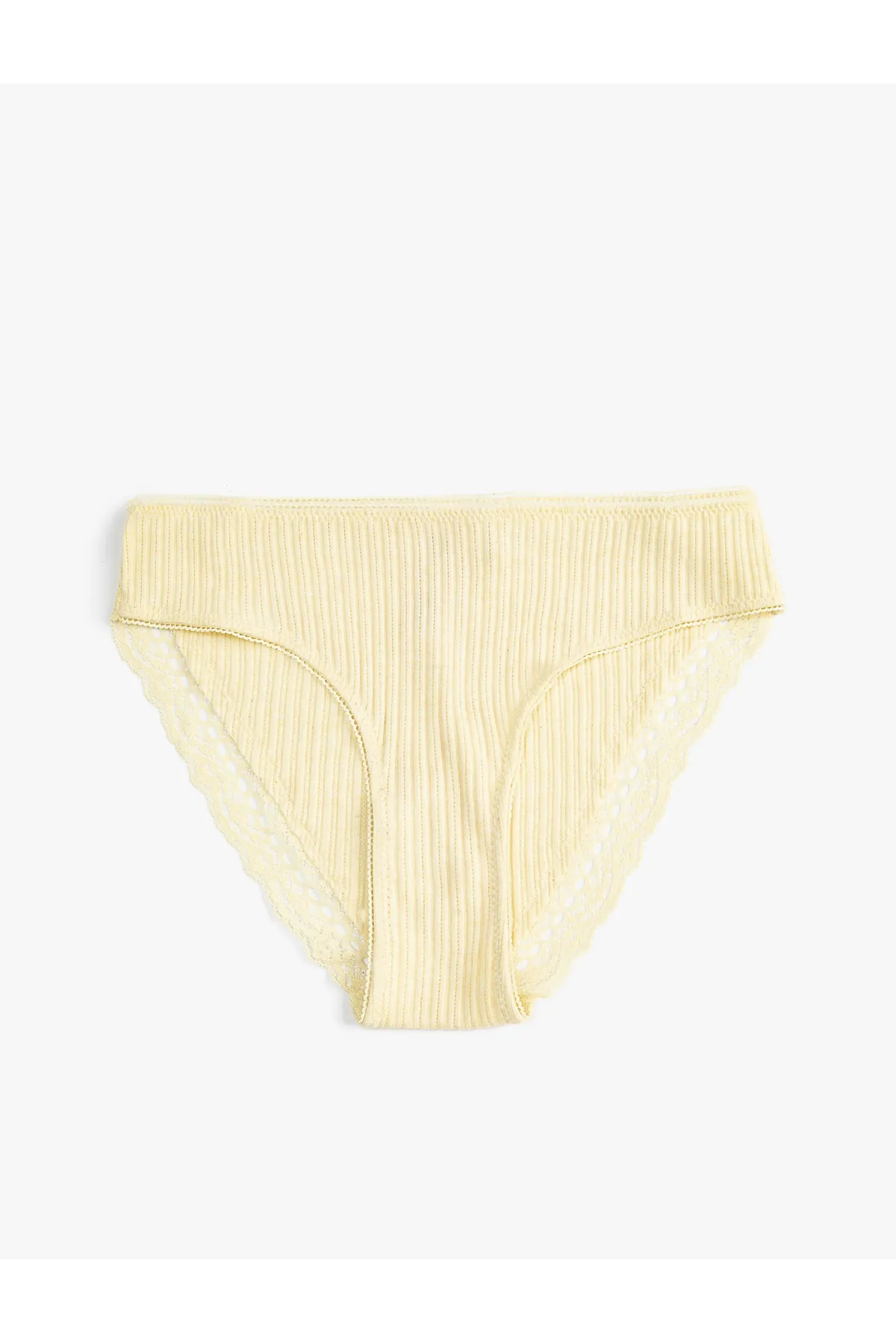 Koton  Slip aus strukturierter Spitze