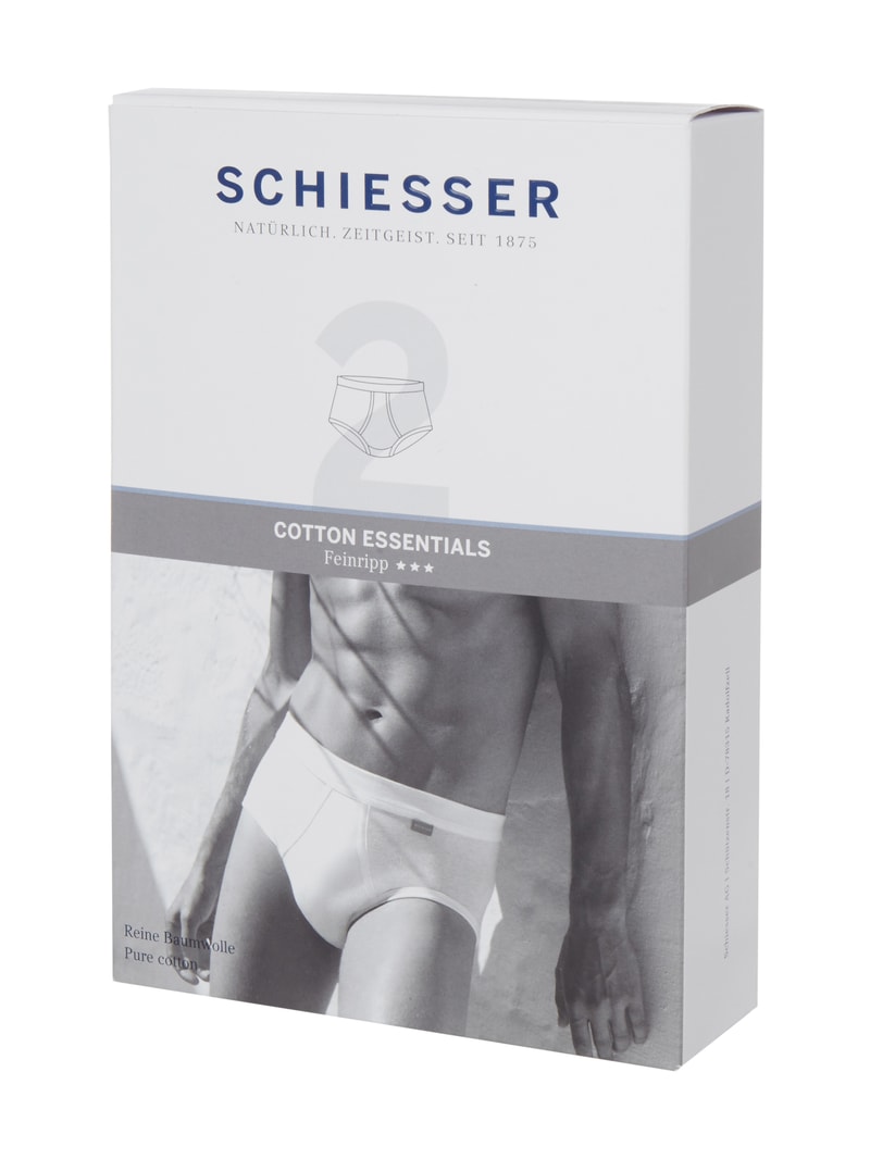 Slip im 2er-Pack in weiß