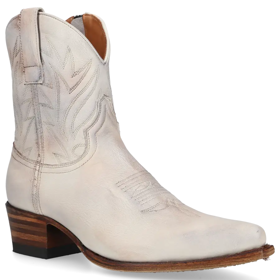 Sendra - Cowboystiefel 16971 Kalbsleder - beige