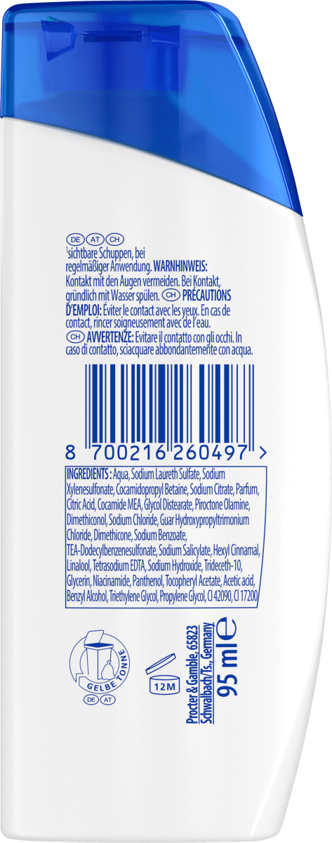 Shampoo Anti-Schuppen Classic Clean Reisegröße, 95 ml