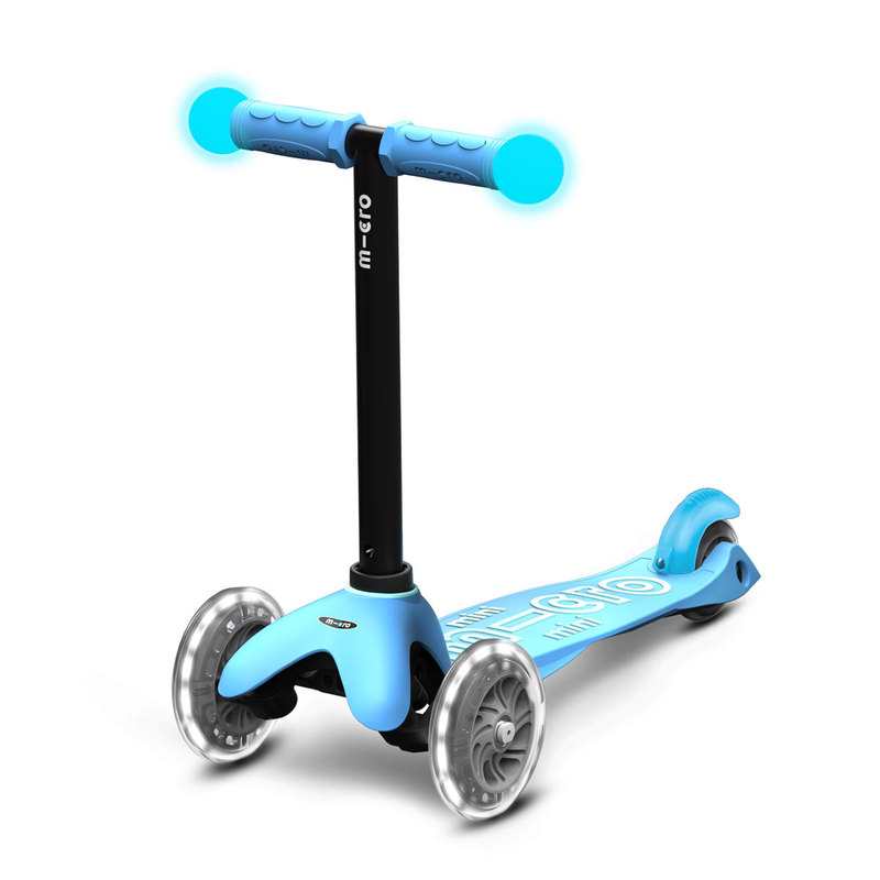 Trottinette évolutive - Mini 3 en 1 révolution deluxe magic bleue Micro